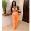 Y5117 Roupa de banho sexy feminina transfronteiriça europeia e americana com estampa digital e conjunto de duas peças em rede (incluindo calcinha)