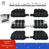 Harley X48 XL883/1200 Dana Road Wang Feizi Willod Pedal dianteiro e traseiro de liga de alumínio modificado