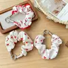 Lindo Scrunchie Floral a Cuadros para Correa de Teléfono, Cuerda de Tela para Muñeca, Anti-Pérdida para Botella de Agua, Bolsa, Encanto para Llaves
