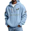 Ropa Nueva para Hombre Transfronteriza Amazon Más Vendida Cremallera Multibolsillo Nueva Sudadera Tendencia de Comercio Exterior Sudadera Serie NFL