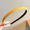 Tiara Infantil Fina Colorida para Meninas, Tiara Simples Versátil Antiderrapante para Meninas Pequenas, Não Apertar a Cabeça, Presilha para Domar Fios Soltos