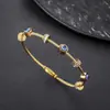 Pulsera Transfronteriza Ojo del Diablo de Acero de Titanio que No se Desvanece para Hombres, Pulsera de Moda Hip-Hop Punk para Mujeres, Accesorio de Lujo Ligero de Gama Alta