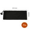 Estuche para gafas de alta gama con cremallera Estuche portátil para gafas Gafas de sol Gafas planas Estuche para gafas a prueba de presión Bolsa de tela para gafas