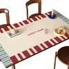 Mantel individual de mesa de comedor lujoso y de alta gama, impermeable, a prueba de aceite, resistente al calor, lavable, mantel para mesa de centro, resistente a altas temperaturas, nuevo modelo 2025