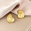 Brincos Elegantes de Nicho Estilo Cool Europeu e Americano Aço Inoxidável Brincos de Pérola Transfronteiriços Brincos em Forma de U High-End