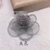 Presilha de cabelo de camélia ~ Nova presilha de cabeça de flor de verão, acessórios de cabelo de meio comprimento, grampo de cabelo de nicho simples