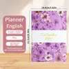 Amazon 2027 Planificador Diario en Inglés Transfronterizo A5 Libro de Horarios Planificador de Planificación Eficiente Logo Personalizado