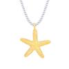 Collar y pendientes con colgante de estrella de mar, estilo europeo y americano, con personalidad transfronteriza, ideal para fiestas, vacaciones, playa y joyería.