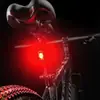 Luz Trasera de Bicicleta Carga USB Luz para Bicicleta de Montaña Luz para Montar de Noche Luz Trasera de Alto Brillo Luz Trasera Creativa Accesorios de Equipo Luz Trasera