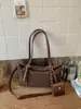 Bolsa Feminina Vintage para Ombro, Estilo Coreano Casual Estilo Melard 2026 Nova Bolsa Feminina Grande Capacidade Fosca