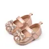 Zapatos de princesa para bebé de primavera y verano, zapatos nuevos para bebé de 0 a 1 año, zapatos para bebé con lazo, zapatos para niños, suela de goma, zapatos para niños pequeños