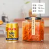 Botellas de Vidrio Hexagonales al por Mayor, Botellas Selladas de Vidrio para Envasado de Miel, Botellas de Miel, Botellas para Nido de Pájaro, Botellas Dispensadoras de Nido de Pájaro, Adecuadas para Estofar