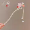 Accesorio de horquilla de alta gama de nicho 2026 nuevo para mujer, estilo antiguo, horquilla de nuevo estilo chino, horquilla minimalista moderna para la parte trasera de la cabeza