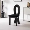 Cadeira de Jantar com Design Francês, Cadeira Vintage para Uso Doméstico, Cadeira de Maquiagem com Encosto, Cadeira com Encosto Retrô, Cadeira Chave Minimalista de Madeira Maciça Nórdica