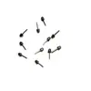 Venta Caliente Transfronteriza de Amazon Accesorios de Aretes de Perno de Seguridad Infantil Accesorios de Aretes de Acero Inoxidable