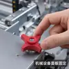 Fabricante de Origen Dongguan M6M8M10 Cruz Roja Cuatro Esquinas Agujero Ciego Perilla de Plástico de Nylon Perilla de Diente Interior de Plástico