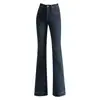 Jeans de Pana Gruesa con Micro Campana para Mujer 2026 Otoño/Invierno Nuevos Elegantes Adelgazantes Pantalones Largos de Cintura Alta que Cubren la Cadera con Campana