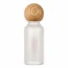 En Stock 15ml 20ml 30ml 50ml Botellas para Aceites Esenciales con Anillo de Madera de Nogal Botellas Gotero de Vidrio de Grado Alimenticio Venta al por Mayor Capacidad Pequeña