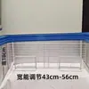 Refrigerador de estilo rejilla para supermercado con compartimentos de congelación y almacenamiento en capas de un solo lado, partición de congelador comercial