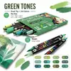 Los 240 rotuladores acrílicos de doble punta y doble color más vendidos de Amazon, bolígrafos de dibujo para niños con punta suave, set de papelería, rotuladores para graffiti