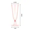 Copo de Coquetel Descartável Direto da Fábrica Copo de Champanhe de Plástico PS Copo de Vinho Tinto Taça Copo de Martini