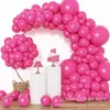 Conjunto de Balões Macaron de Cor Pura Mais Vendido da Amazon Decoração para Casamento Festa de Aniversário Arranjo Combinação de Balões