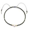 Pulsera de Amistad Tejida a Mano Kkbead con Perlas Naturales y Cuentas Japonesas Miyuki para Novias Estilo Ins
