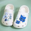 Acessórios para Sapatos de Caverna Explosivos Transfronteiriços Kit de Flor de Sapato Cabeça de Gato Fofa Desenho Animado Fivela de Sapato Tridimensional Acessórios de Fivela Removível