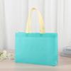 En stock Bolso de mano popular cibernético de tela no tejida Personalizado Bolsa de compras ecológica Personalizado Bolsa larga portátil de tela no tejida Personalizado