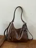 Bolso de Axila de Alta Gama de Gran Capacidad para Mujer 2025 Nuevo Invierno Moda Retro Bolso de Hombro Único Bolso Multifuncional de Nicho