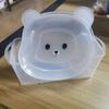 Prato de Lanche Urso Doméstico Prato de Ossos de Mesa Prato Criativo Anti-queda Pequeno Frutas Secas Prato de Frutas Secas Prato Anual Prato