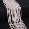 Perla de agua dulce natural con cuentas de forma de arroz para accesorios de joyería DIY fabricación de collares pulseras venta al por mayor