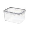 Transparente Fresh-keeping Caixa Dupla camada Selada Freezer Geladeira Armazenamento de Alimentos Congelados Cozinha Armazenamento Caixa Dreno Fresh-keeping Caixa