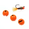 Materiales para atar moscas Jig atado de ninfa coloreada con peso cabeza ranurada anzuelo con cabeza ranurada perla de tungsteno perla de tungsteno otro