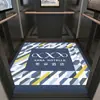 Alfombrilla de piso de elevador corte de logo alfombra especial para semana de coche pegamento para piso de PVC corte de cuero imitación mármol