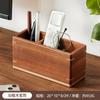 Caja de pañuelos de nogal negro sala de estar madera maciza nuevo chino creativo caja de pañuelos multifuncional almacenamiento de pañuelos y control remoto