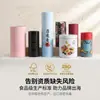 Latas cilíndricas de papel personalizadas para envasado de alimentos, latas de embalaje de cartón blanco para regalos personalizados, latas redondas de papel por encargo