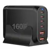 Cargador de Escritorio Popular Alemán 2026 de Nitruro de Galio de 120W Adaptador de Escritorio Base de 160W 160W