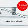 Prancha com Fenda Rack para Patins Prancha Superior Gancho de Parede Prancha Universal Suporte para Sapatos Suporte para Patins de Rodas Rack de Exibição
