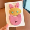 Pinza para el pelo de conejito súper linda coreana Accesorios para el cabello para niños que no dañan el cabello Pinza de clip para el pelo de princesa para niñas Gorro