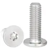 Em Estoque Parafusos de Aço Inoxidável 304 cm Phillips Cabeça Chata Parafusos M4-M8 Cabeça Chata Grande Cabeça Fina Parafusos de Máquina Phillips