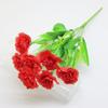 Indiano artificial flor casamento plástico decoração calêndula mexicano Halloween Dia das Mães cravo buquê flores falsas