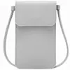 Bolsa para mujer 2022 nueva bolsa para mujer moda simple bolsa de axila bandolera color sólido bolsa para teléfono móvil con pantalla táctil venta al por mayor