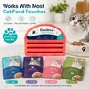 El exprimidor de bolsas de comida para gatos KineShineX es una herramienta para exprimir bolsas blandas de comida húmeda que ayuda a extraer fácilmente la comida restante para gatos.