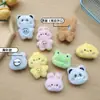 Broche de Pelúcia Novo de Coelho Desenho Animado Panda Sapo Roupas Bolsa Pin de Boneco Evento Pequeno Presente