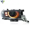 Adecuado para la modificación del ensamblaje del faro del Toyota Land Cruiser 16-21 con luces de circulación diurna LED y faros intermitentes secuenciales