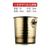 Balde de gelo espesso de aço inoxidável, suprimentos para bar KTV, balde de champanhe, recipiente comercial para cubos de gelo, balde de cerveja criativo