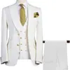 Trajes Europeos y Americanos Transfronterizos para Hombre, Trajes de Negocios, Trajes Pequeños, Trajes de Banquete de Boda Ajustados de Doble Botonadura, Trajes de Tres Piezas