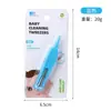 Pinça de Nariz com Luz para Bebês e Crianças Pequenas, Pinça de Silicone para Crianças Cavarem Nariz, Pinça de Nariz Luminosa