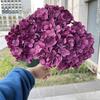 Departamento roxo escuro Simulação Flor Teto Casamento Salão de Casamento Hotel Decorativo Flores Falsas Atacado